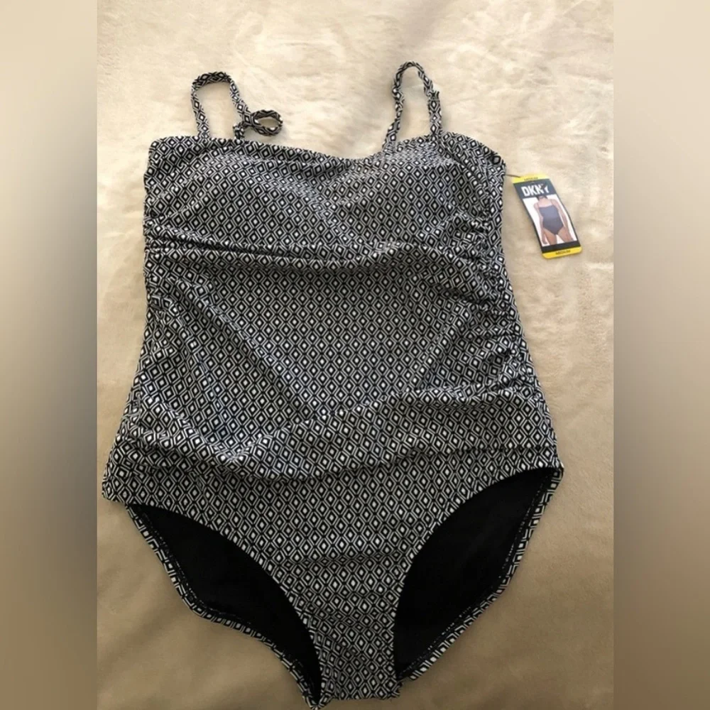 DKNY one piece swimsuit NWT - Picture 2 of 10